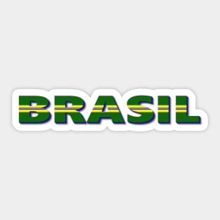 BRASIL. BRAZIL. SAMER BRASIL Sticker